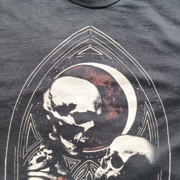BlackCraft Cult Skeleton Lovers with Roses T-Shirt Adult L Lovers & Sinners - Picture 3 of 7